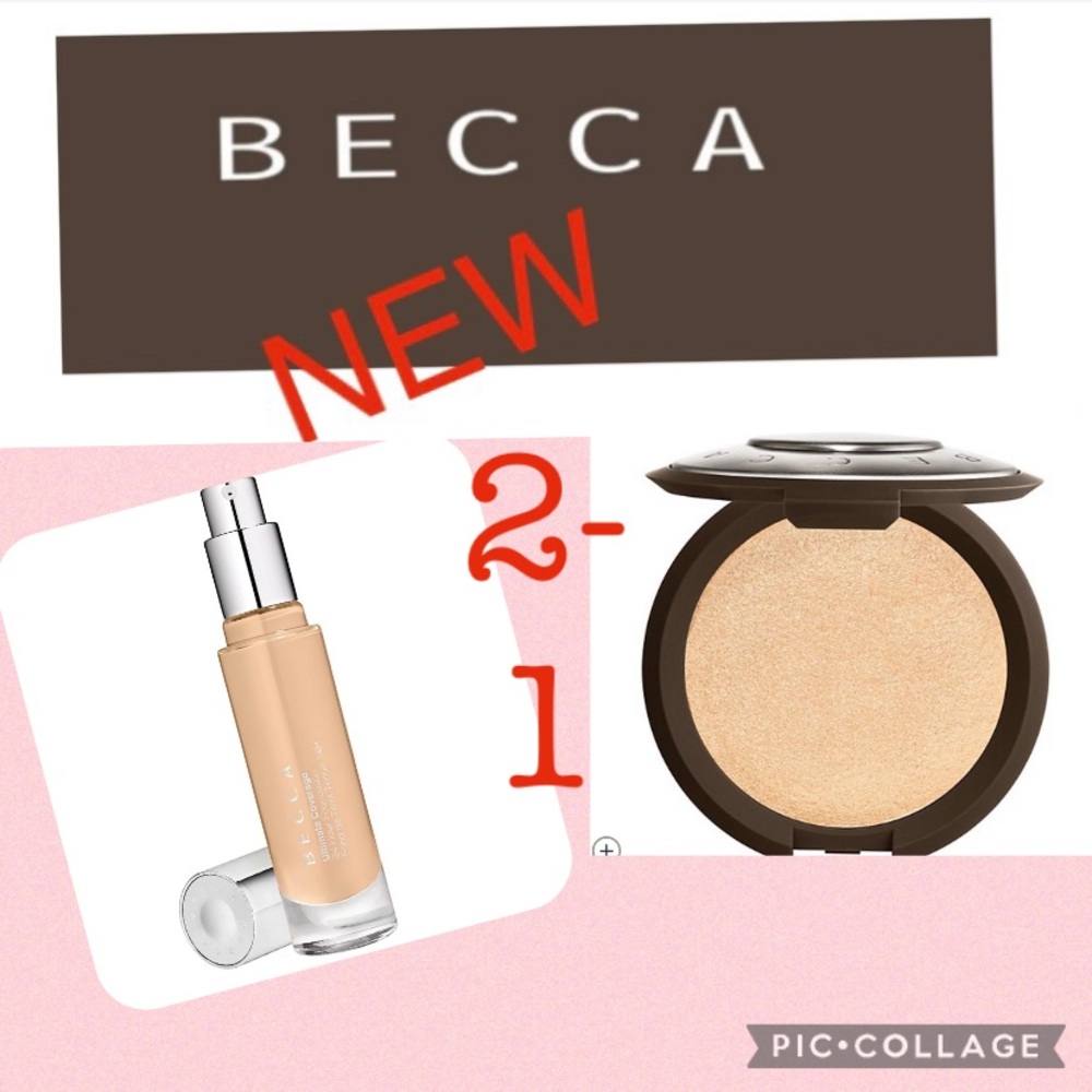 2-1 NEW BECCA Cosmetics  Pressed & Foundation